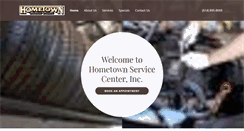 Desktop Screenshot of hometownservicecenter.com